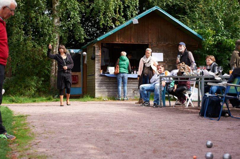 Boule-Spiel am Umweltzentrum Fulda am 20.09.2015